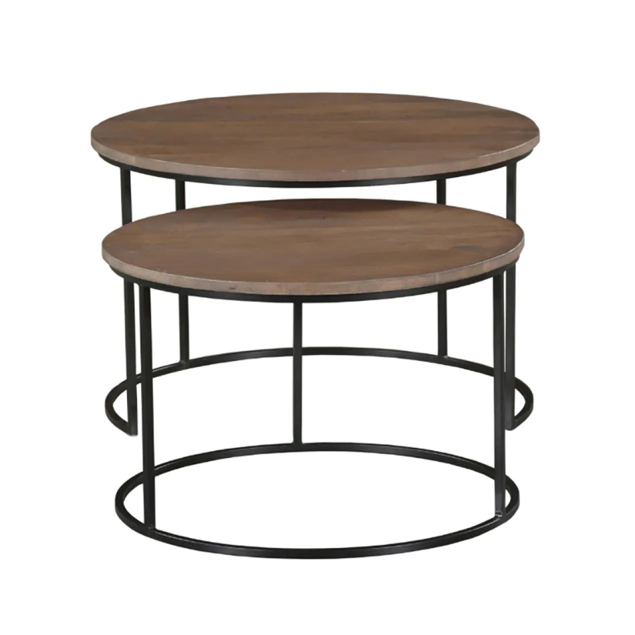 Salontafel De Bokke Bruin (Set van 2)