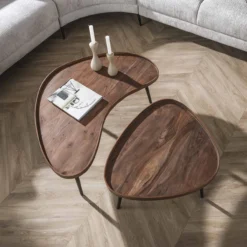 Salontafel De Bokke Organisch - set van 2