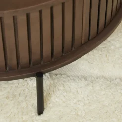 Salontafel De Bokke rond Bruin
