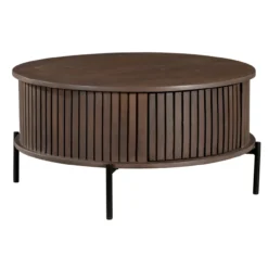 Salontafel De Bokke rond Bruin