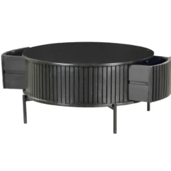 Salontafel De Bokke rond Zwart