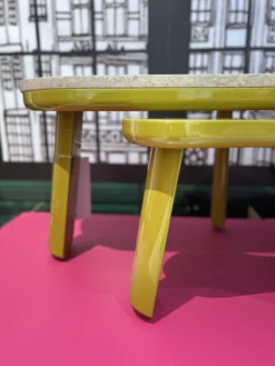Salontafel Druppel – set van 2 Druppel Salontafel Set