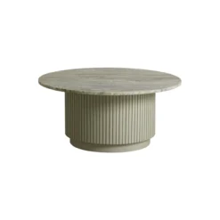 Salontafel Erie beige Ø90 cm