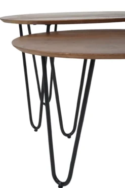 Salontafel Fabio Mangohout – Set van 2
