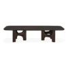 Salontafel Flow mahonie rose brown 150x60 cm