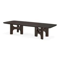 Salontafel Flow mahonie rose brown 150x60 cm