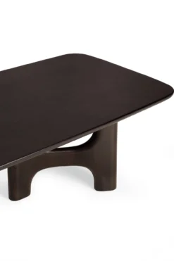 Salontafel Flow mahonie rose brown 150x60 cm