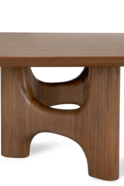 Salontafel Flow teak wild brown 150x60 cm
