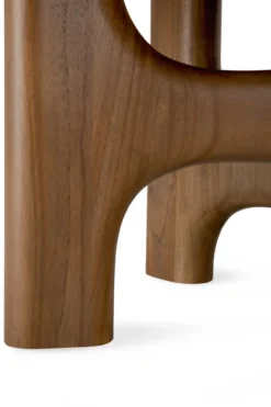 Salontafel Flow teak wild brown 150x60 cm