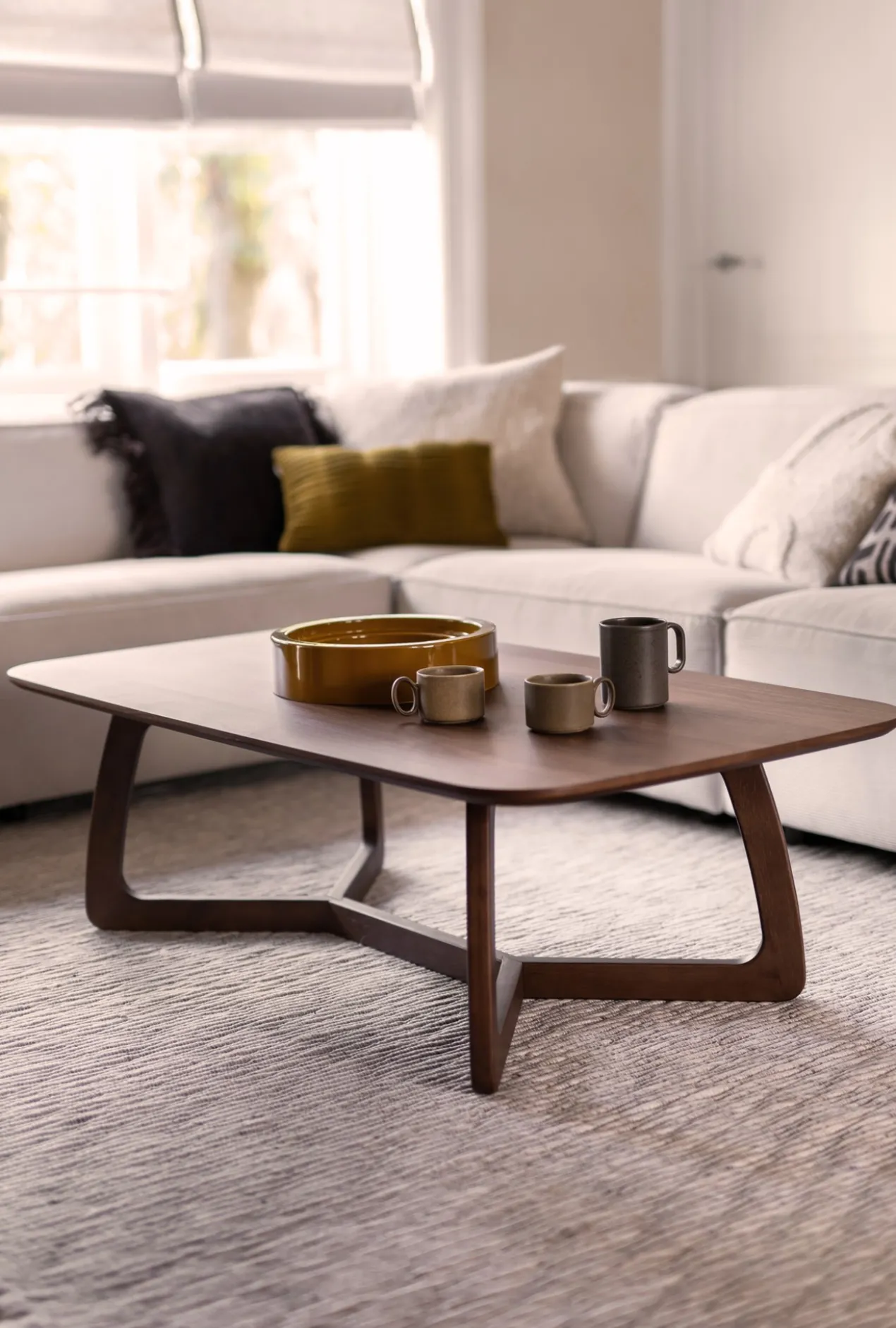 Salontafel Freya walnoot