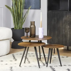 Salontafel Golden Girls - set van 3