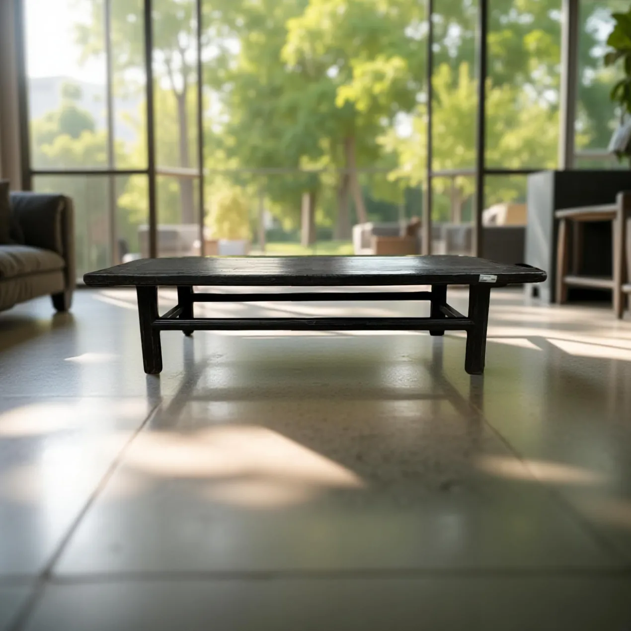 Salontafel groot zwart uniek