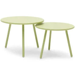 Salontafel Julia pistache - set van 2