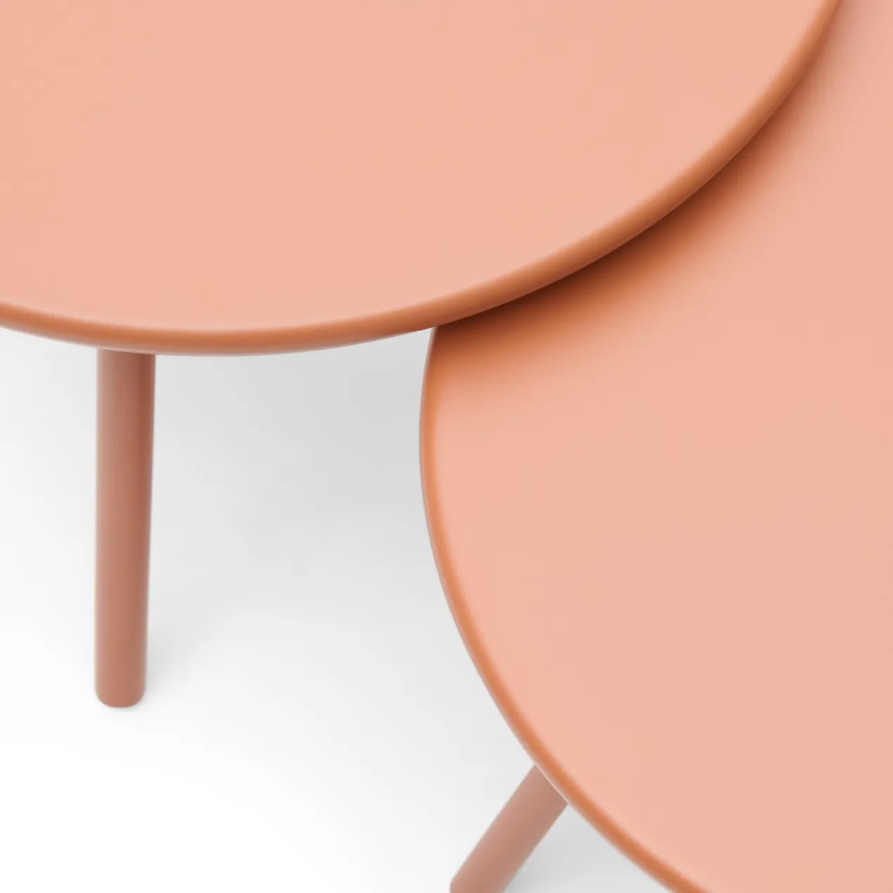 Salontafel Julia soft terra - set van 2
