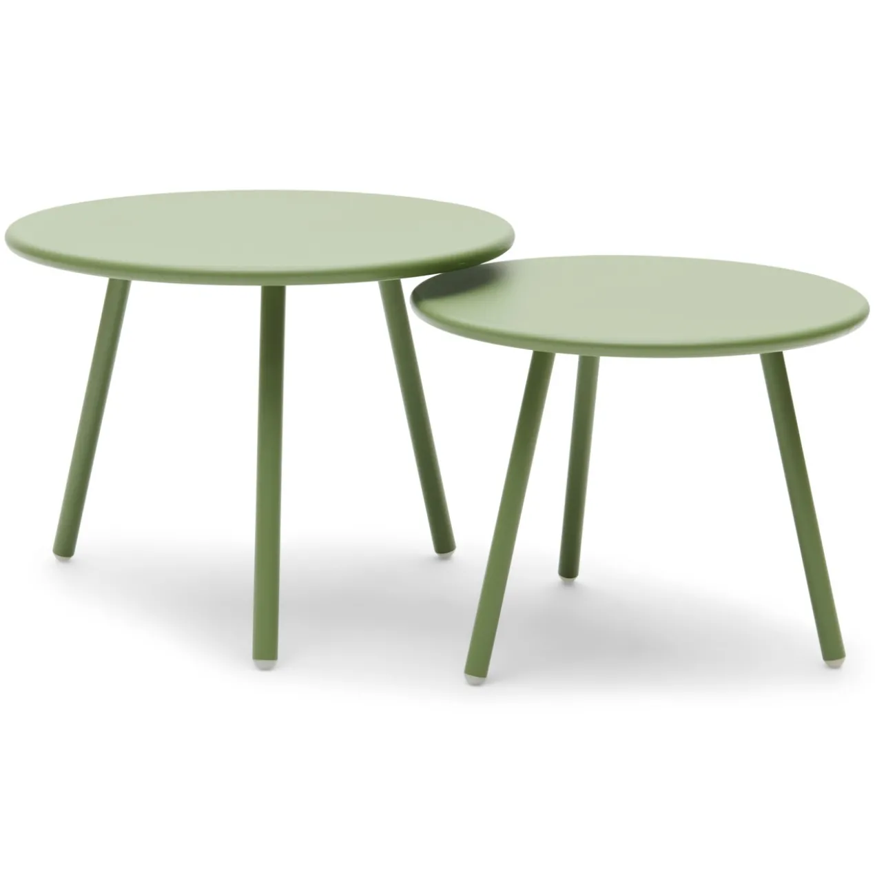 Salontafel Julia warm green - set van 2
