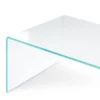 Salontafel Lilla transparent glas