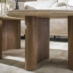 Salontafel Limestone Organisch Duo