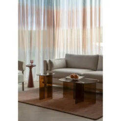 Salontafel linea bruin