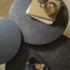 Salontafel Luna whisky Ø80 cm