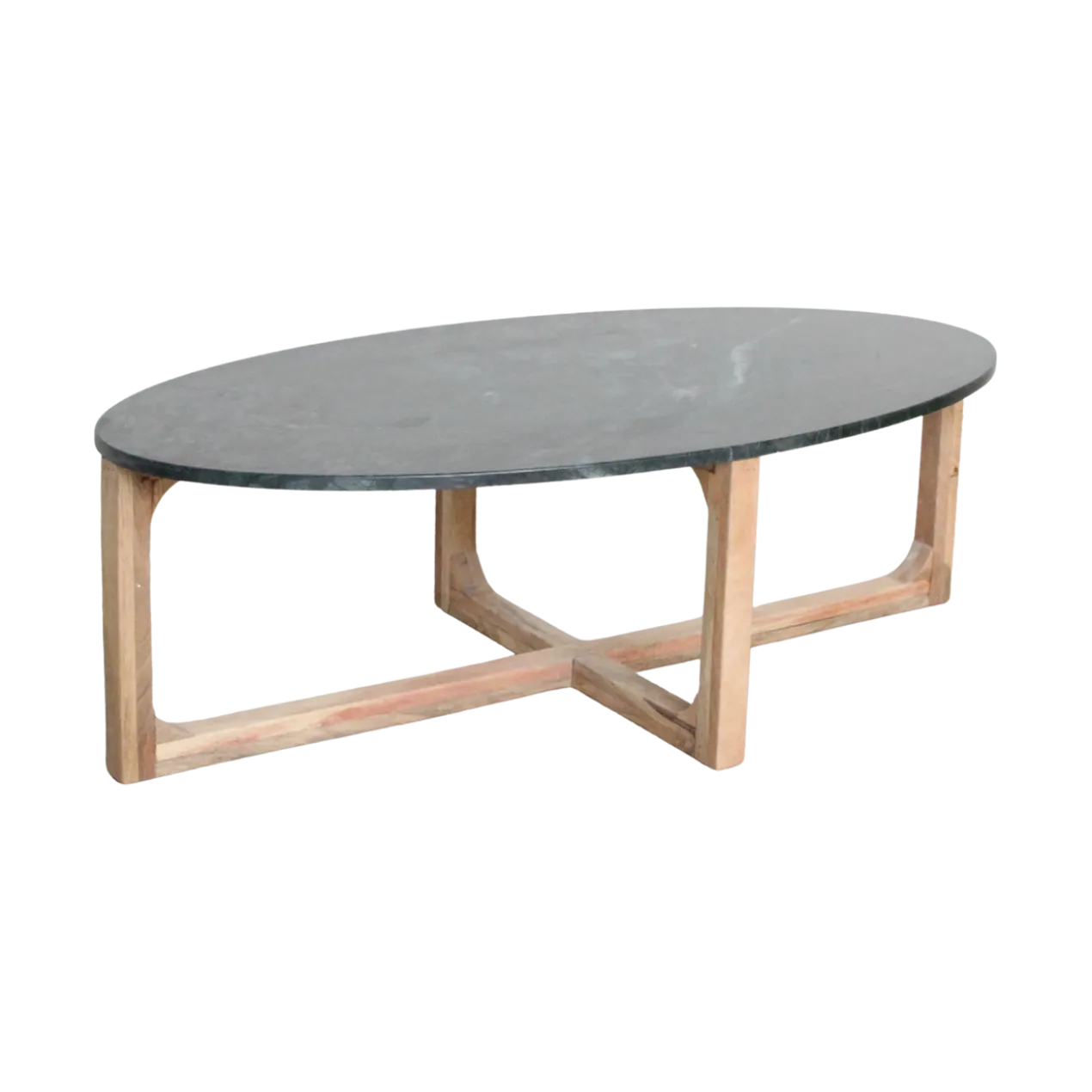 Salontafel Marmer Ovaal Groen