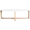 Salontafel Marmer Ovaal Wit