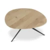Salontafel Mico groove naturel 62x51x35 cm
