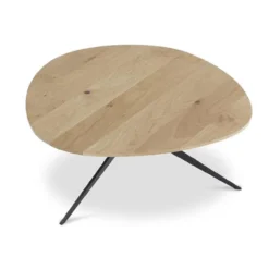 Salontafel Mico groove naturel 62x51x35 cm