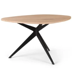 Salontafel Mico groove naturel 62x51x35 cm