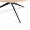 Salontafel Mico groove naturel 88x78x32 cm