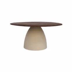 Salontafel Milan hout 86 cm beige