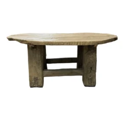 Salontafel naturel Ø135 cm uniek robuust uniek