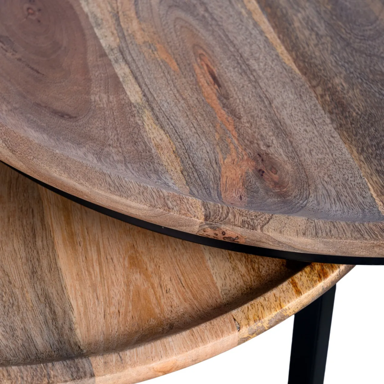 Salontafel Nova naturel - set van 2
