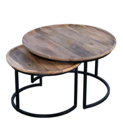 Salontafel Nova naturel - set van 2