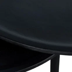 Salontafel Nova zwart - set van 2