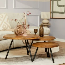 Salontafel Ohio - set van 3