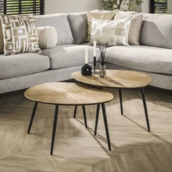 Salontafel Ra (set van 2)