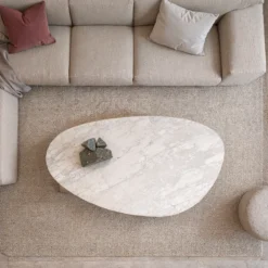 Salontafel Riviersteen-Carrara