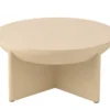 Salontafel Ronde Mangohout beige