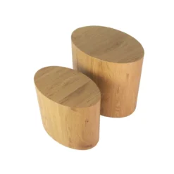 Salontafel Rosanne - set van 2 Naturel