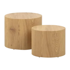 Salontafel Rosanne - set van 2 Naturel