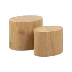 Salontafel Rosanne - set van 2 Naturel