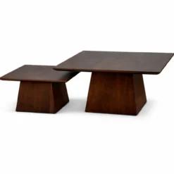 Salontafel Rox walnoot bruin 70 cm