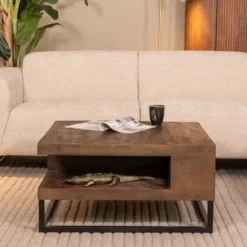 Salontafel Rubic bruin