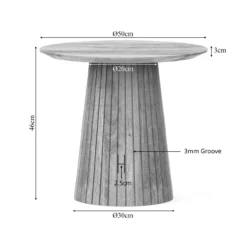 Salontafel Sol Ø50 cm