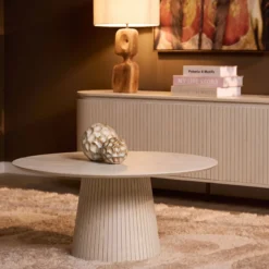 Salontafel Sol Witzand Ø80 cm
