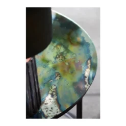 Salontafel Tabun glas en mat zwart set van 2