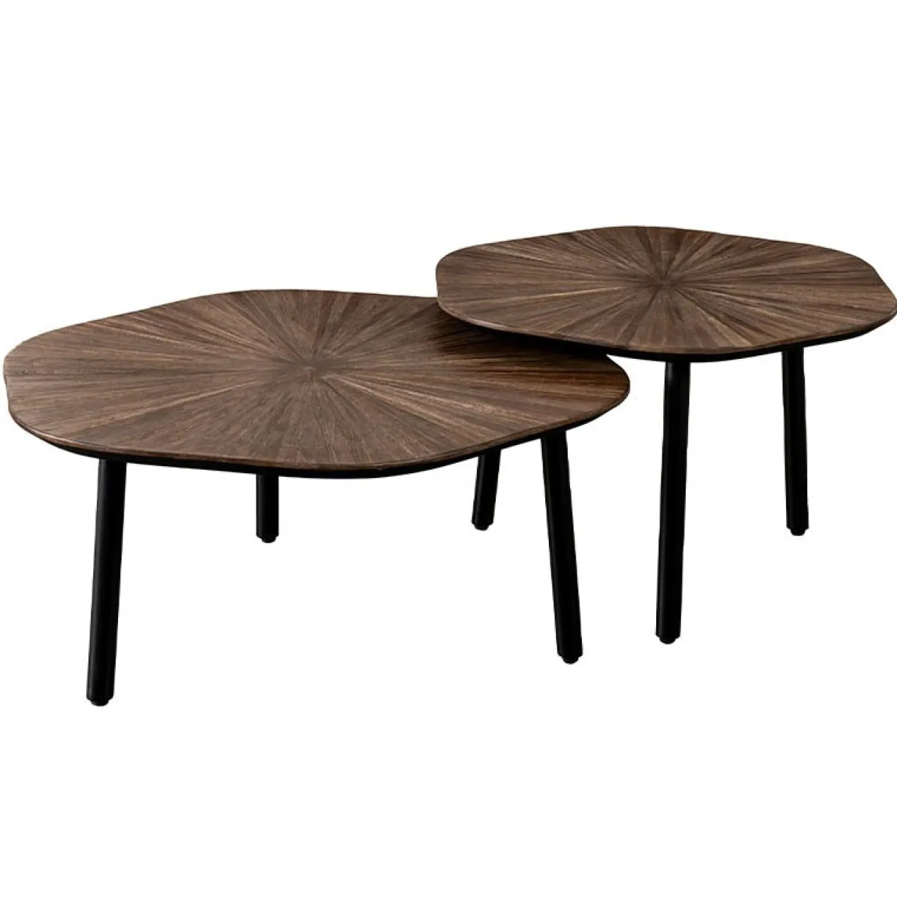 Salontafel Tampa hexagon - set van 2