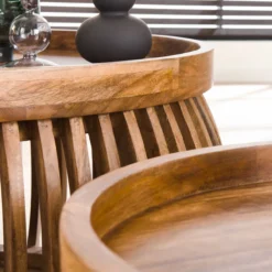 Salontafel Uithoorn rond - set van 2