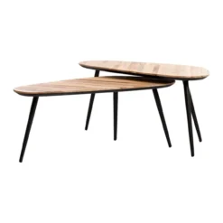 Salontafel Viejo naturel - set van 2