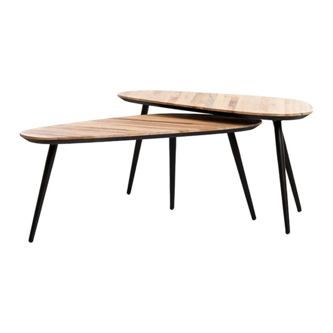 Salontafel Viejo naturel - set van 2